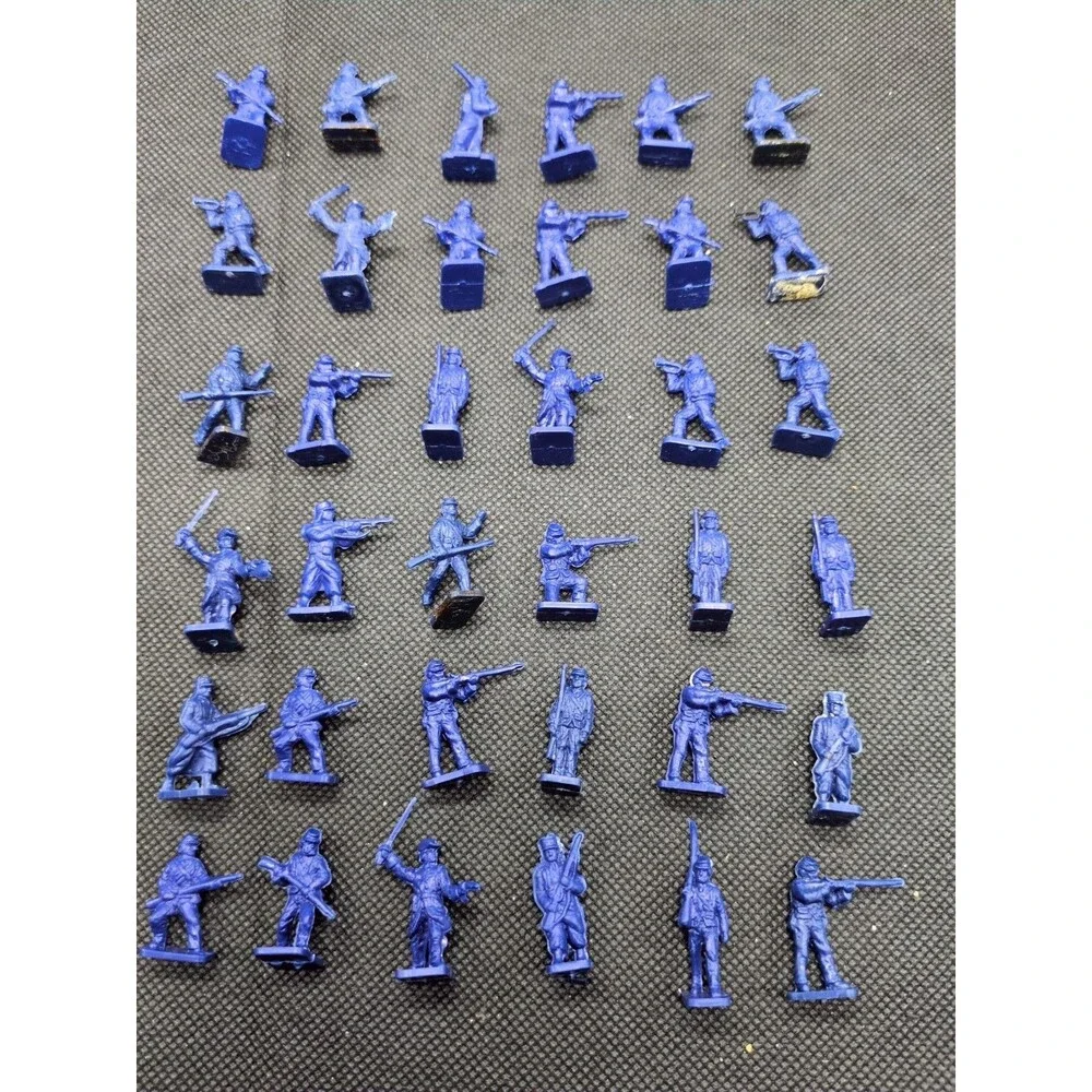 (36) Civil War Miniatures 1/72 Scale